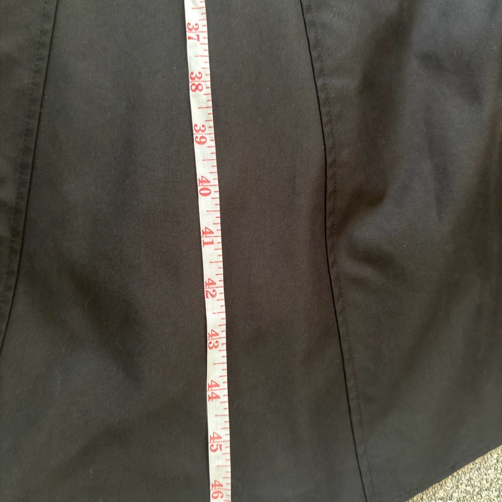 Zara Black Long Sleeve Button Dress - Picture 4 of 6